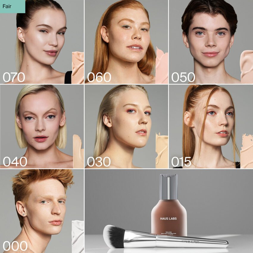 Haus Labs by LADY GAGA Triclone Skin Tech Medium Coverage Foundation with Fermented Arnica 070 Fair Neutral - Image 2