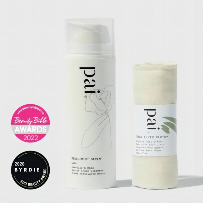 PAI SKINCARE – Middlemist Seven Organic Camellia + Rose Gentle Cream Cleanser | Natural, Vegan, Sensitive Skincare (5 oz | 150 mL)